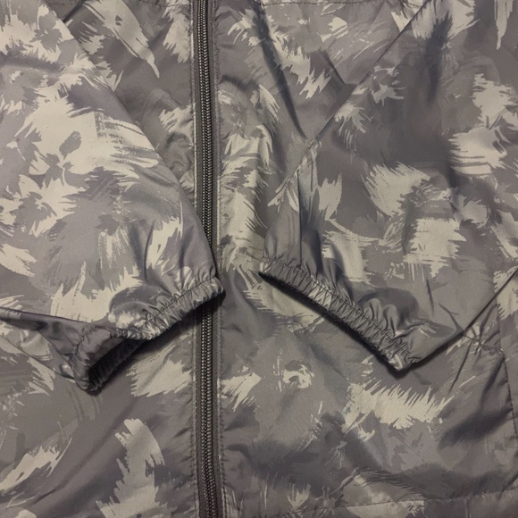 Columbia blue camo long sleeve hooded windbreaker jacket NWT - Picture 3 of 10